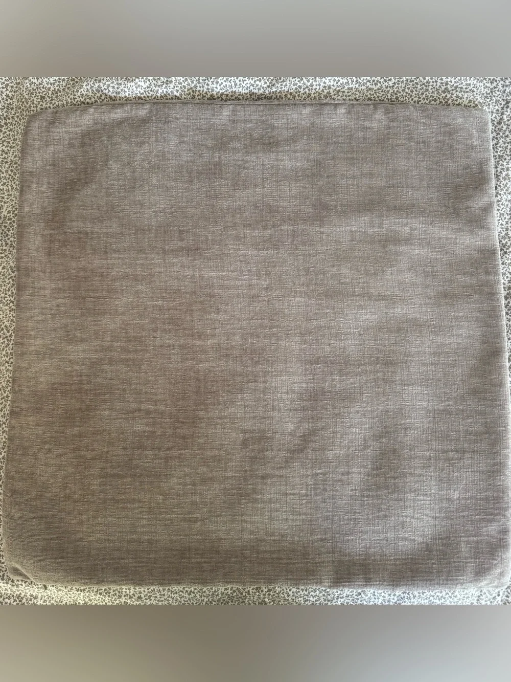NWOT Neutral Taupe 20in by 20in Decorative Throw Pillow Covers - Set of 2